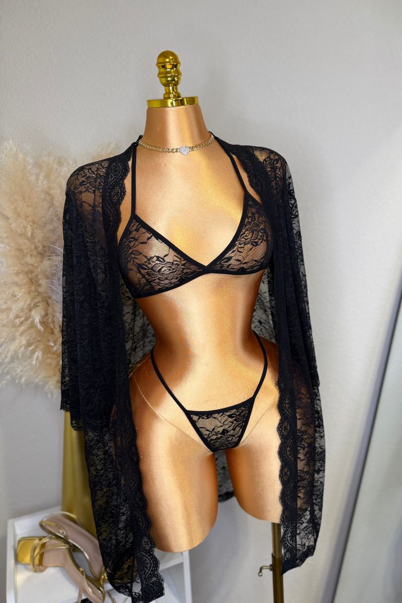 Twilight 3-PC Lingerie Set
