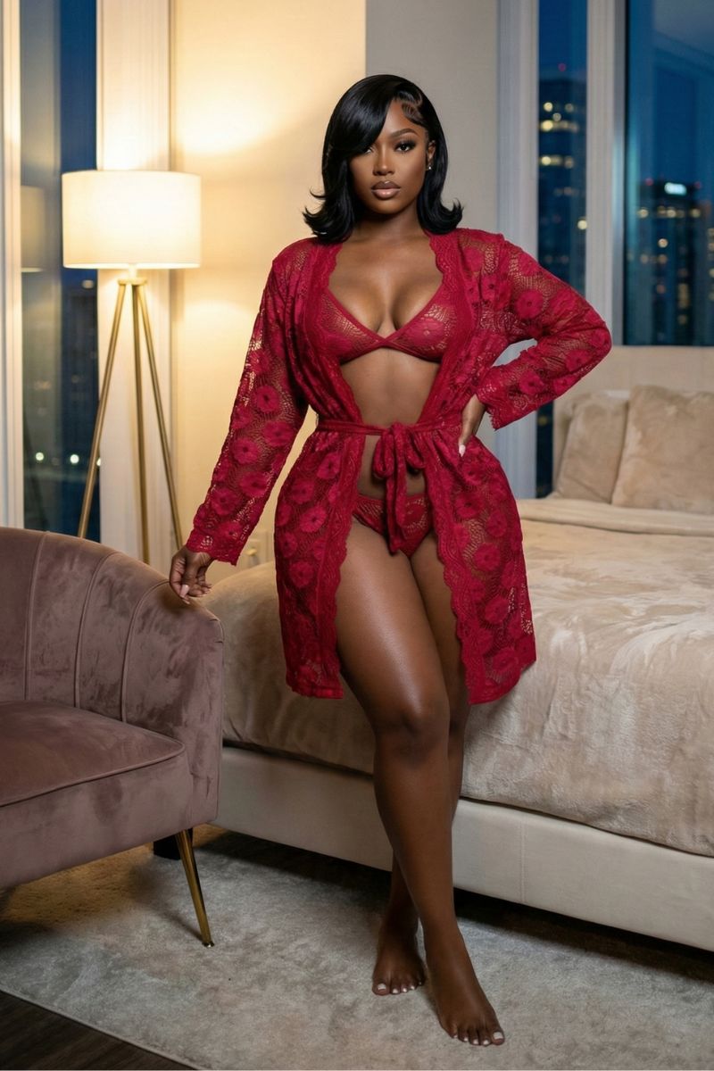 Temptation Lingerie 3-PC Set