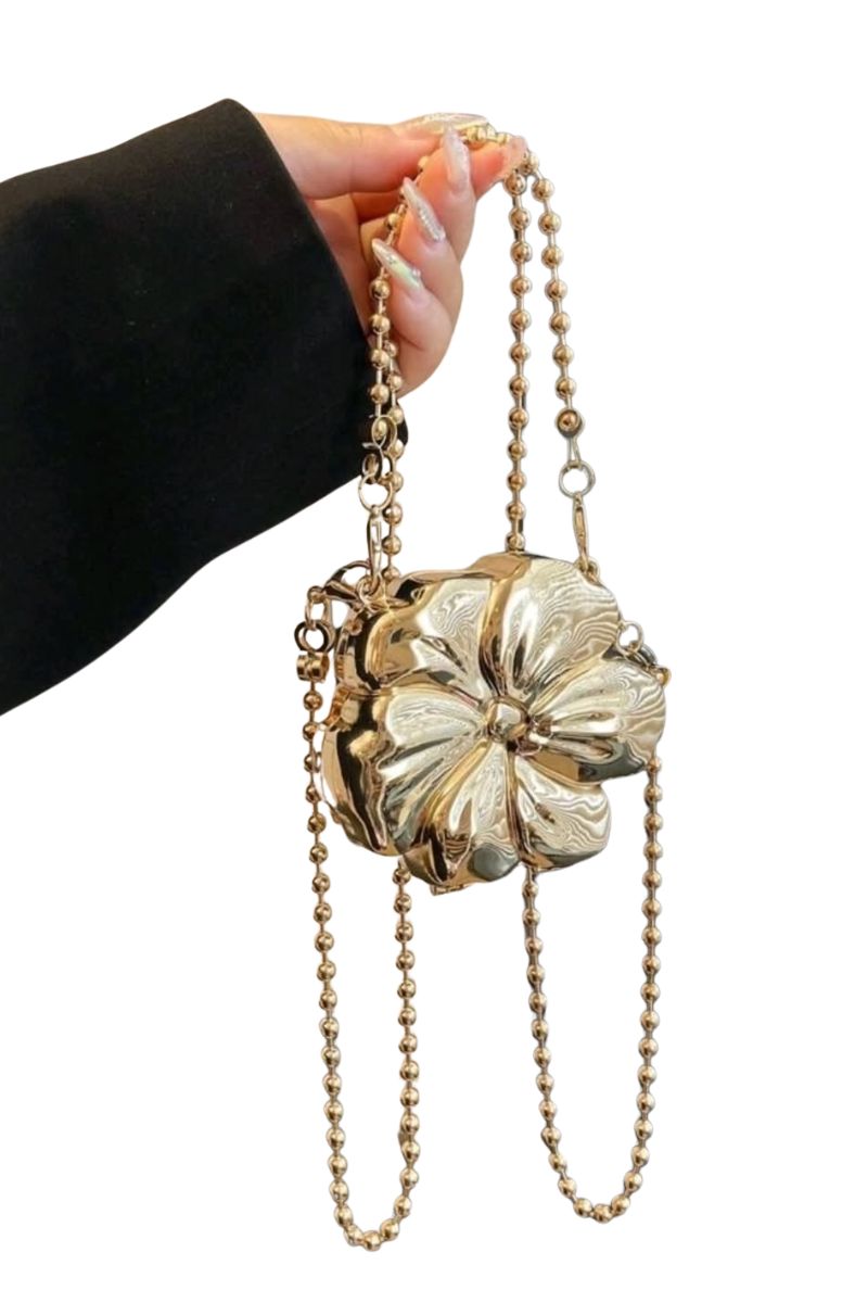 Golden Bloom Bag