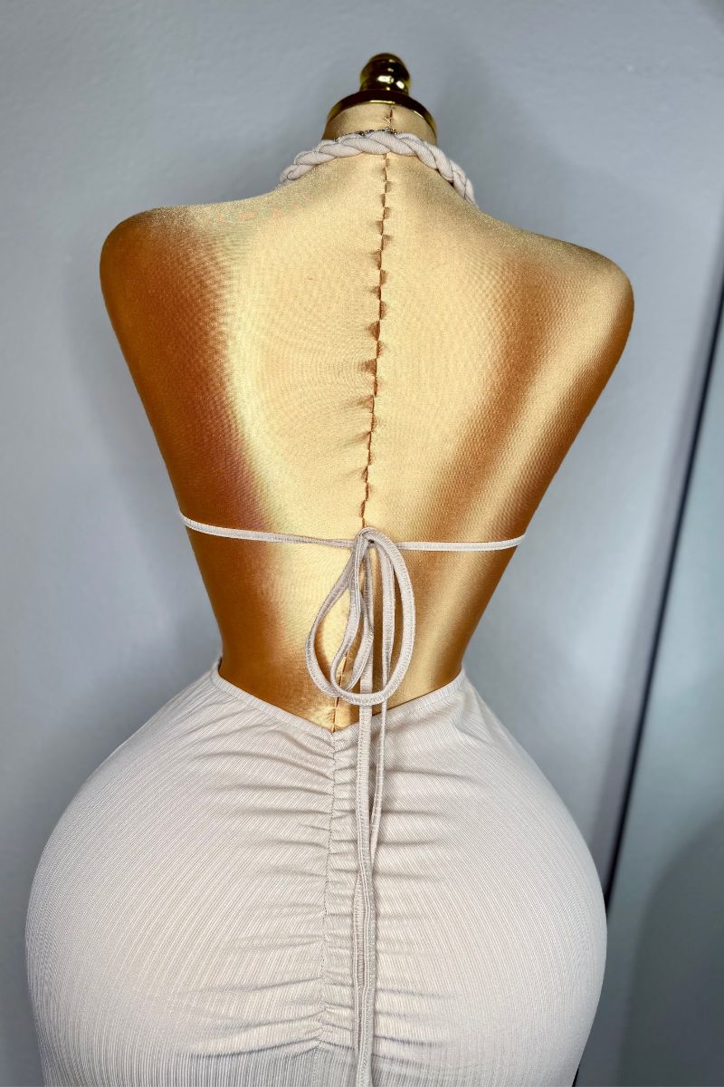 Paradise Rope Dress (Brown)