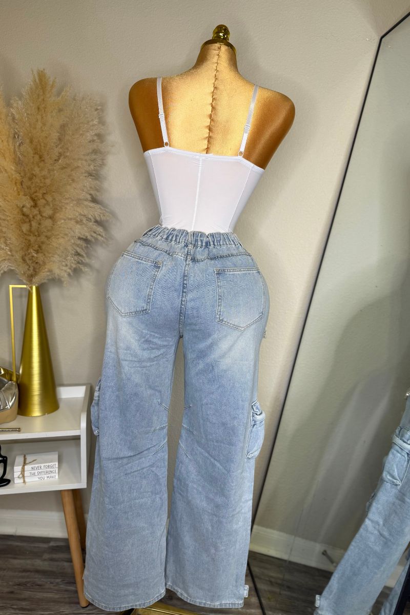 Dazzle-Me Cargo Jeans