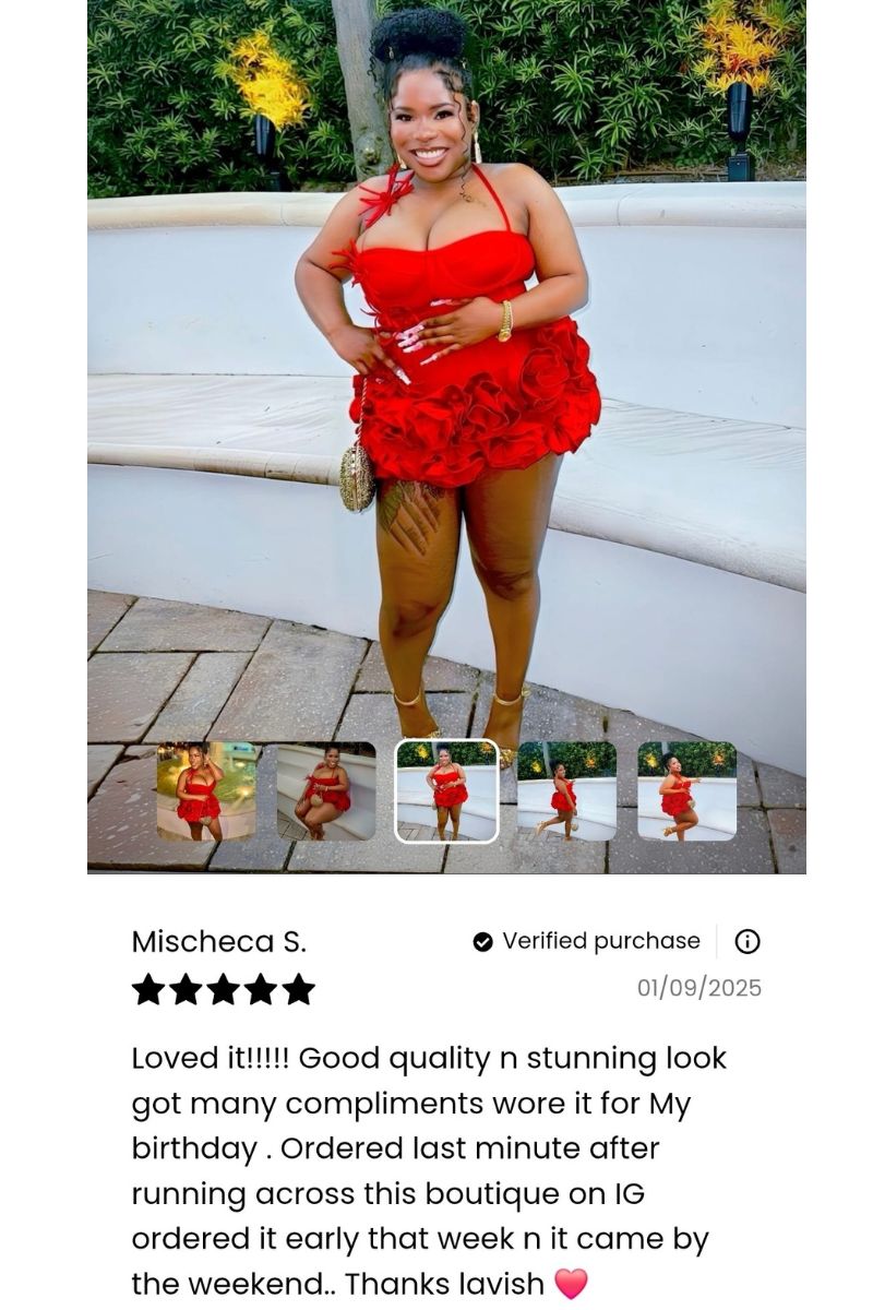 Sophia Rose - Red (RESTOCKED)