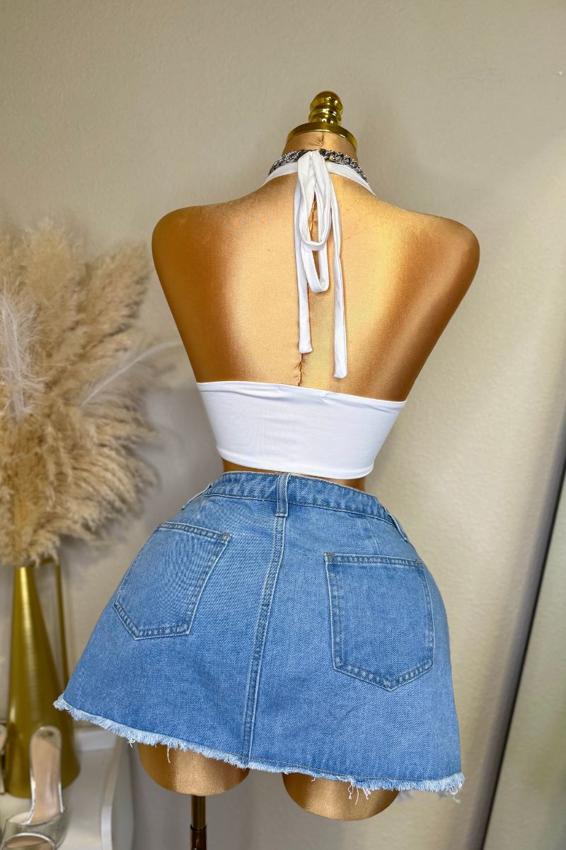 Lola Denim Skirt (FEW LEFT)