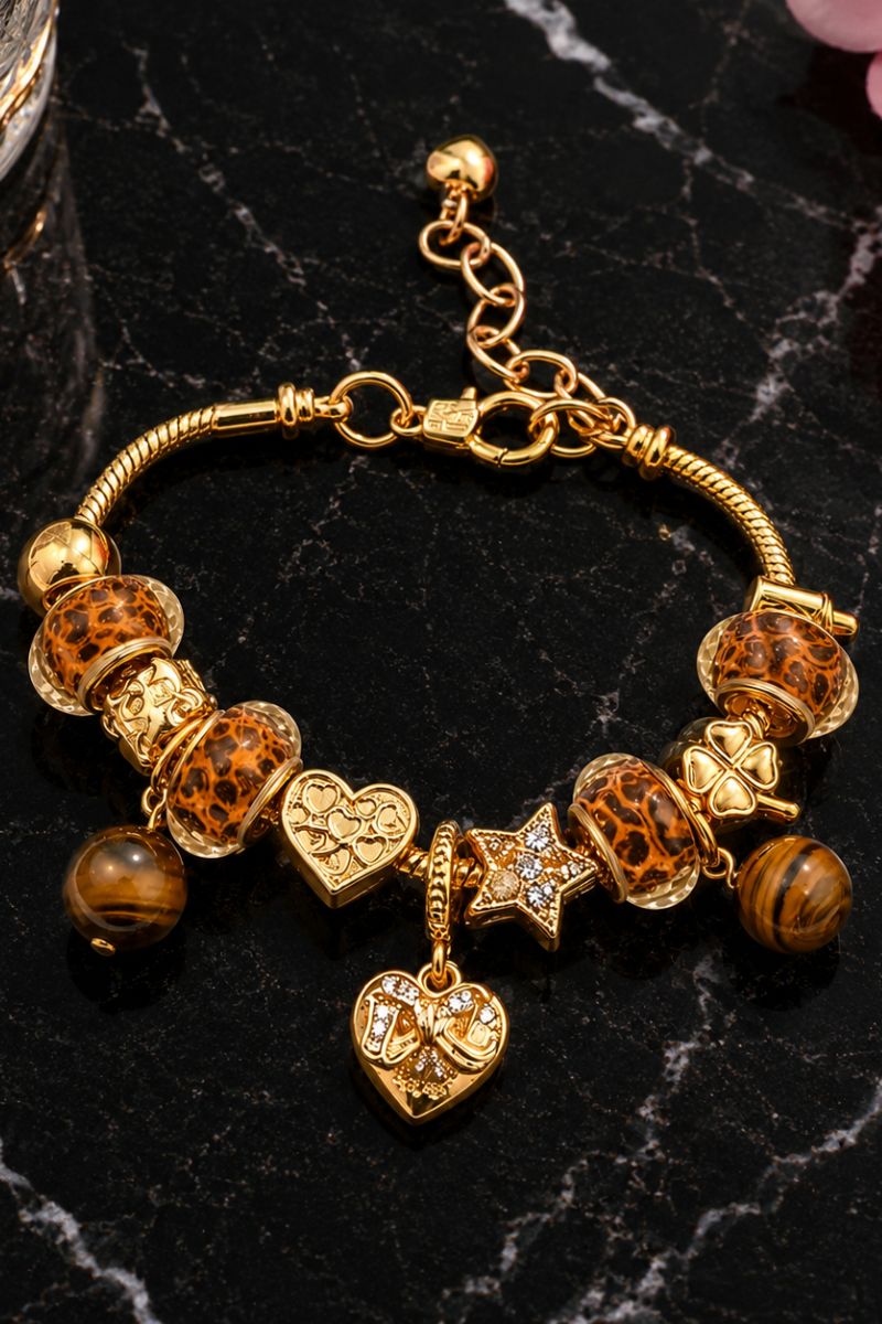 Wild Luxe Charm Bracelet