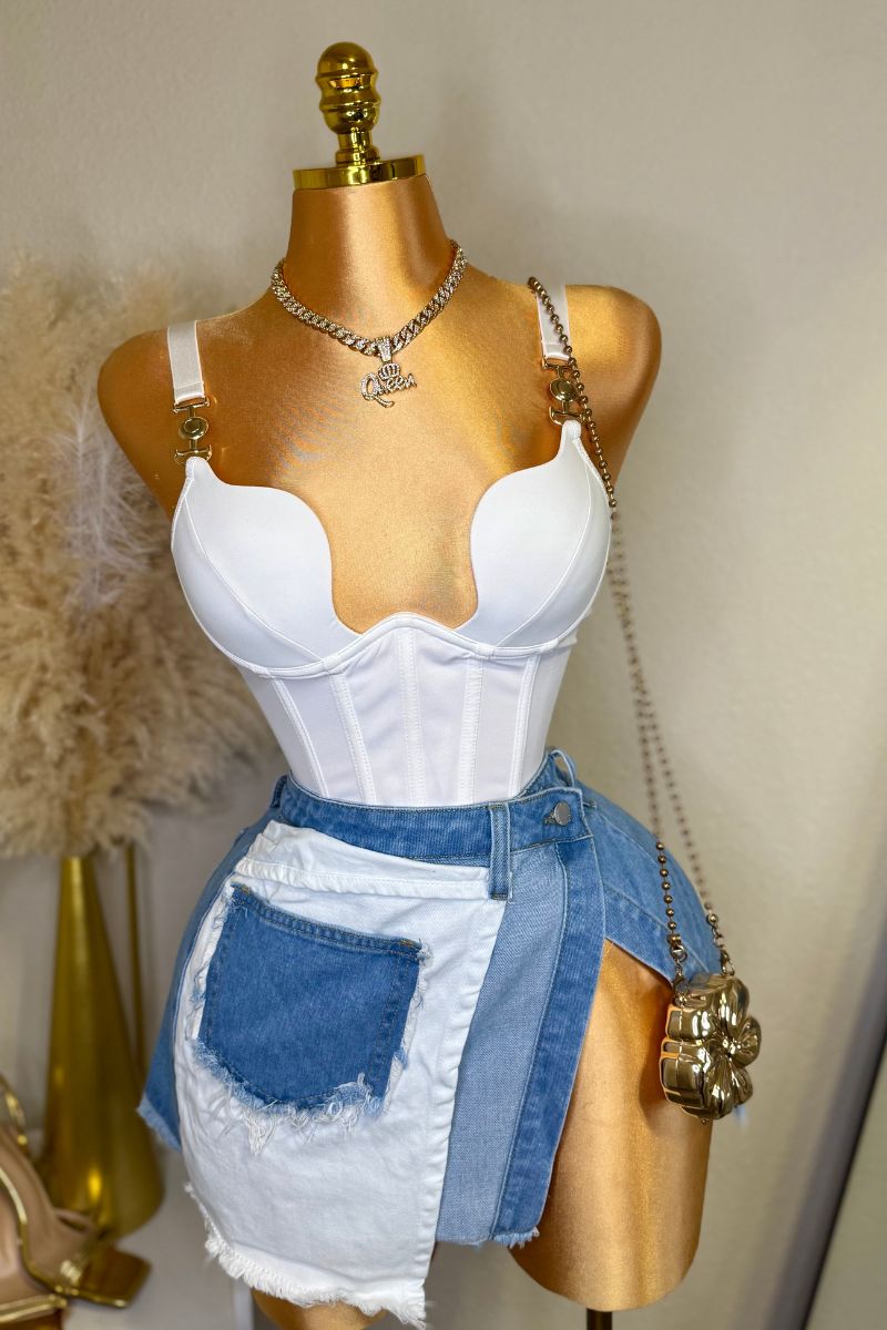 Lola Denim Skirt (FEW LEFT)