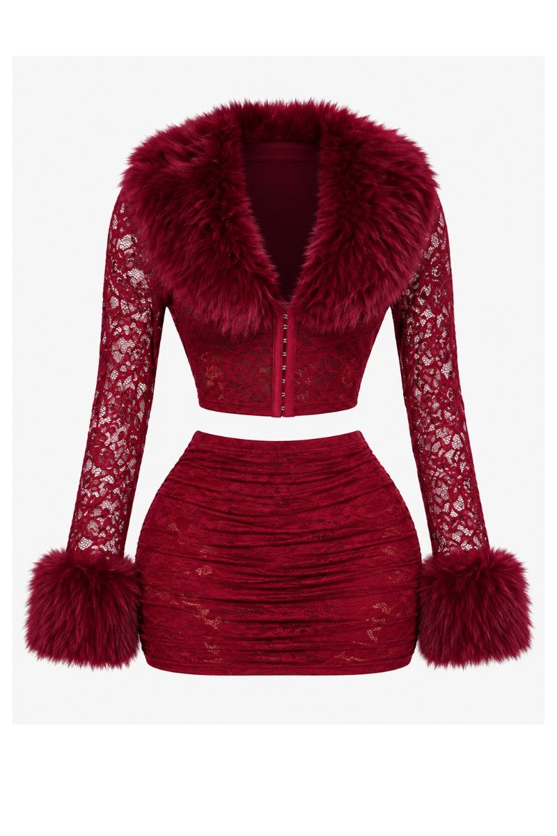Rich Obsession Skirt Set