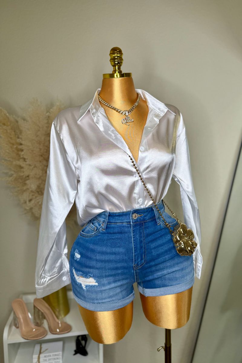 Classic Chic Top (White)