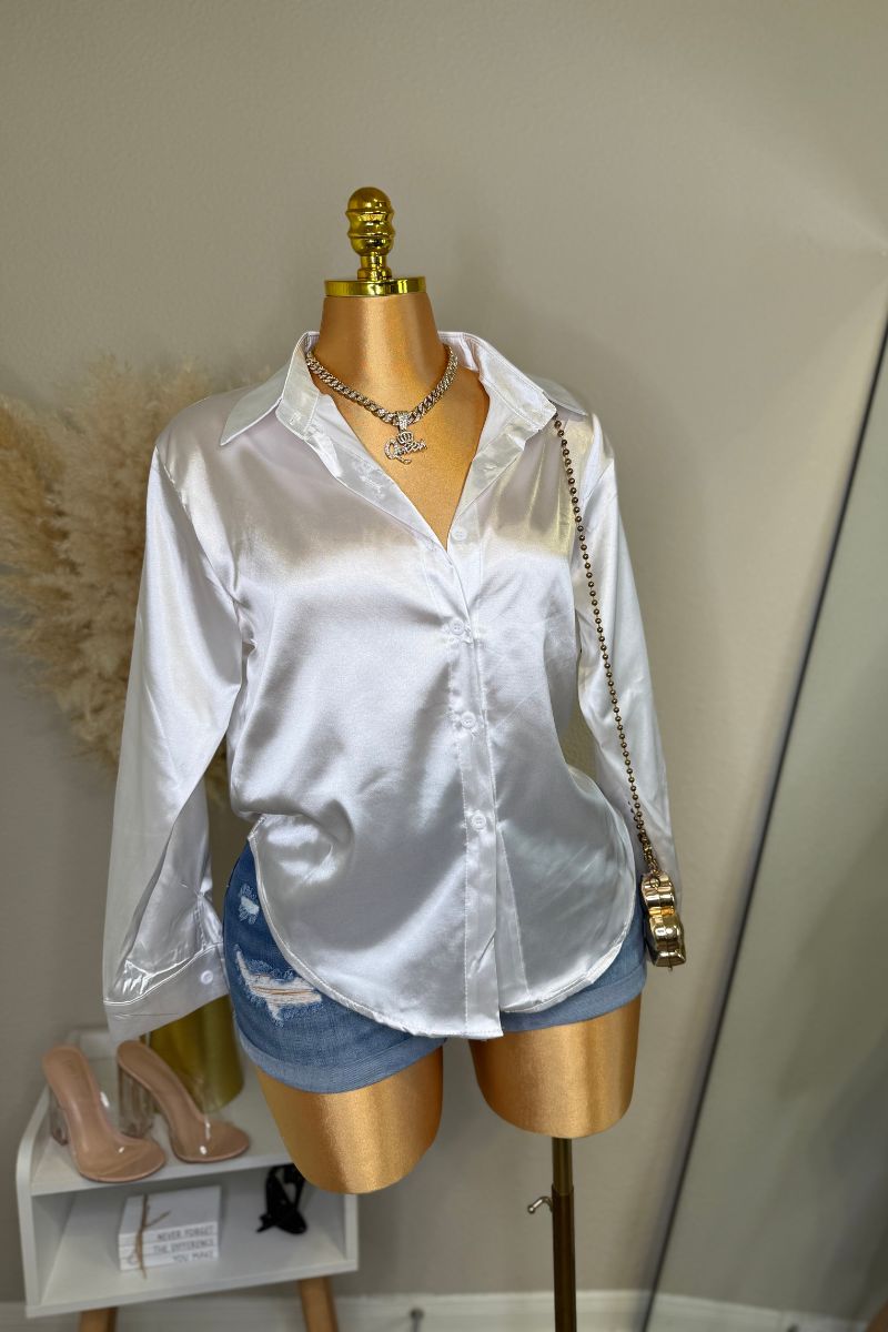 Classic Chic Top (White)