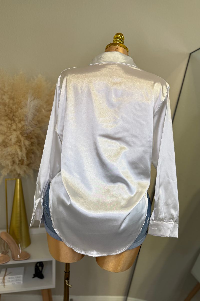 Classic Chic Top (White)