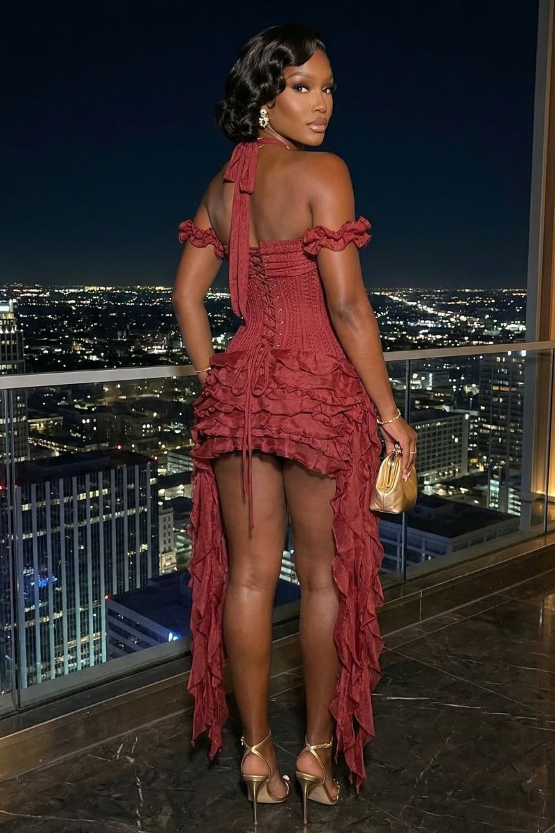 Ruby Temptation Dress